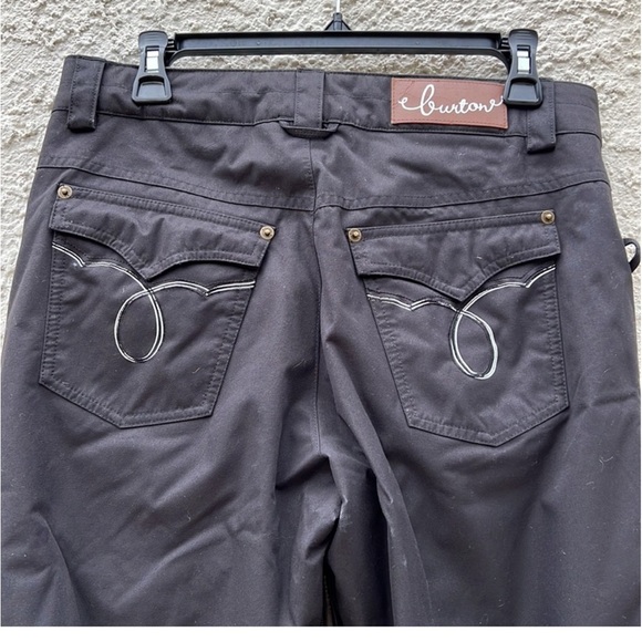 Burton Women's DryRide Western Style Black Ski/Snowboard Pants Size S - Picture 5 of 14
